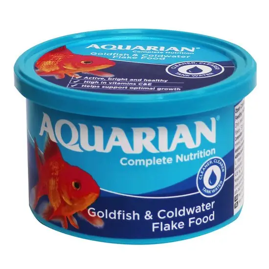 Goldfish and Coldwater flake food