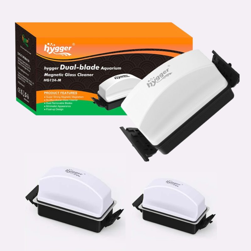 Dual Blade Magnetic Glass Cleaner